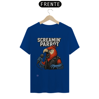 Nome do produtoCamiseta unissex Screamin Parrot