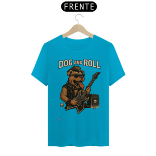 Nome do produtoCamiseta unissex Dog and roll