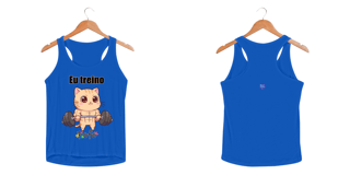 Nome do produtoRegata feminina Eu treino fofo