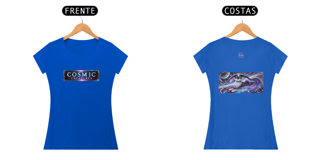 Nome do produtoCamiseta feminina coleção Cosmic Creatures, Cometuff