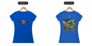 Nome do produtoCamiseta feminina coleção Cosmic Creatures, Aurion