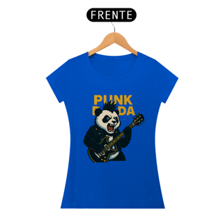Nome do produtoCamiseta feminina Punk Panda