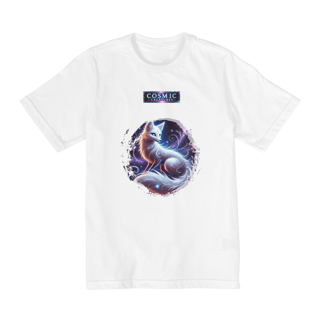 Nome do produtoCamiseta infantil 2 a 8 coleção Cosmic Creatures, Aetherfox