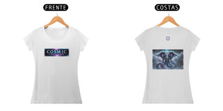Nome do produtoCamiseta feminina coleção Cosmic Creatures, Astrophaunt