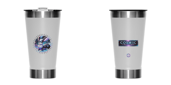 Copo térmico coleção Cosmic Creatures, Cometuff