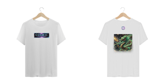 Nome do produtoCamiseta plus size coleção Cosmic Creatures, Aurion