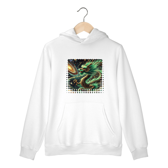 Moletom canguru coleção Cosmic Creatures, Aurion