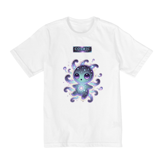 Nome do produtoCamiseta infantil (2 a 8) coleção Cosmic Creatures, Voidrix