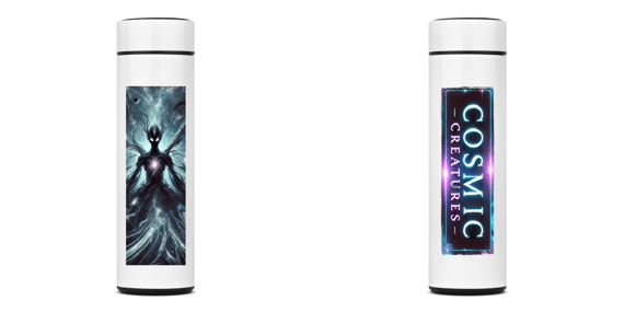 Garrafa térmica coleção Cosmic Creatures, Voidrix