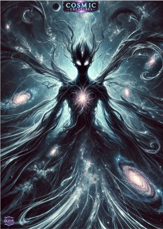 Pôster retrato coleção Cosmic Creatures, Voidrix