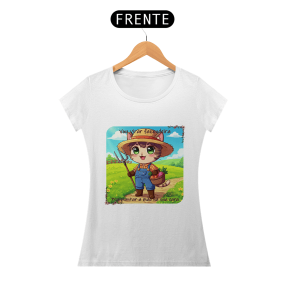 Camiseta feminina Fazendeira