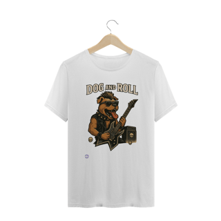 Nome do produtoCamiseta plus size Dog and roll