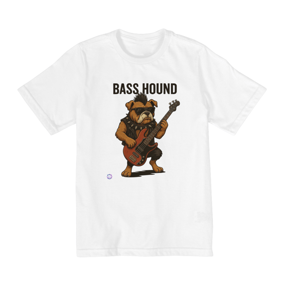 Camiseta infantil (2 A 8) Bass Hound