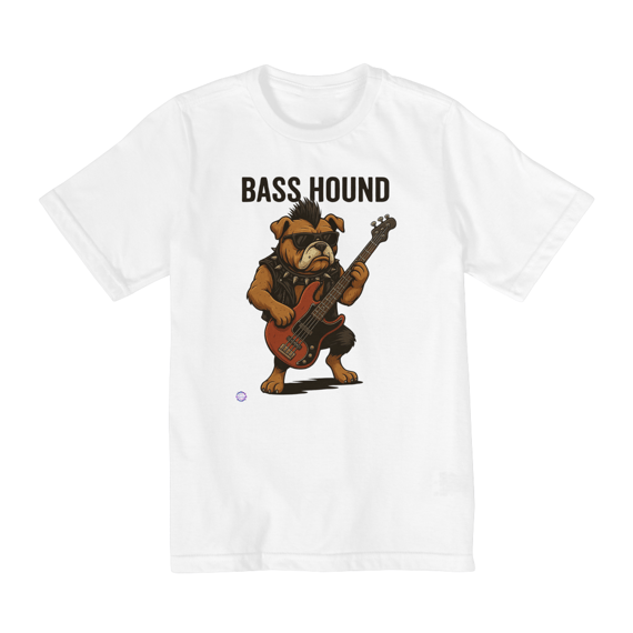 Camiseta infantil (10 A 14) Bass Hound