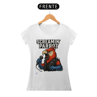Nome do produtoCamiseta feminina Screamin Parrot