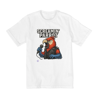 Nome do produtoCamiseta infantil (2 A 8) Screamin Parrot