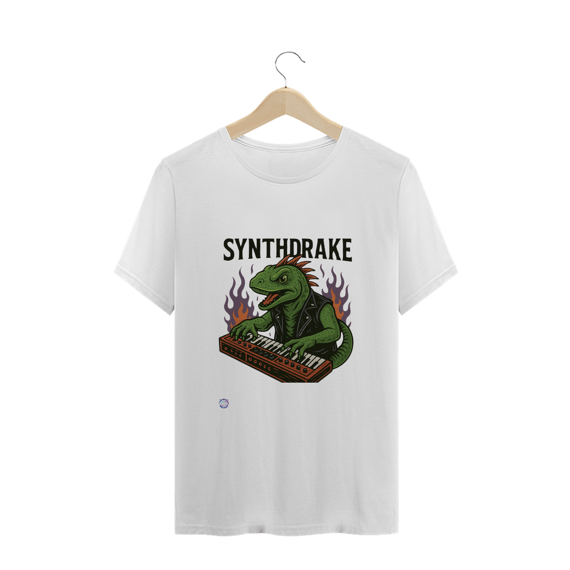 Camiseta plus size Synthdrake