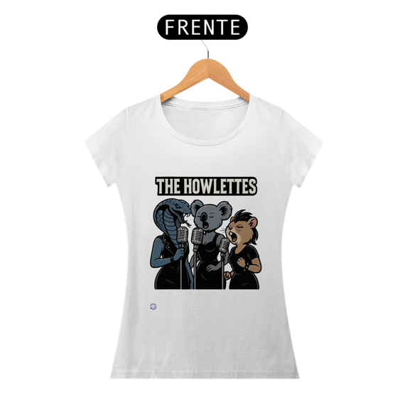 Camiseta feminina The Howlettes