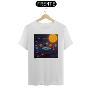 Nome do produtoCamiseta unissex A tal da Terra plana