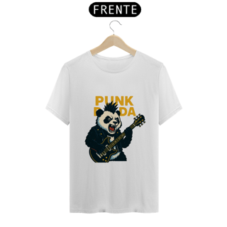 Nome do produtoCamiseta unissex Punk Panda