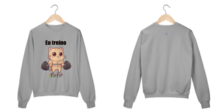 Nome do produtoMoletom Eu treino fofo