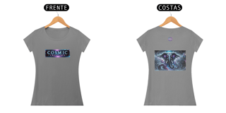 Nome do produtoCamiseta feminina coleção Cosmic Creatures, Astrophaunt