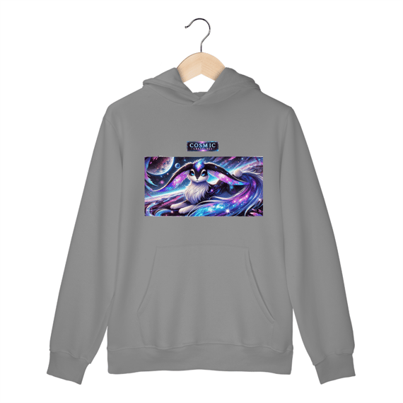 Moletom canguru coleção Cosmic Creatures, Cometuff