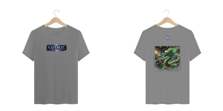 Nome do produtoCamiseta plus size coleção Cosmic Creatures, Aurion