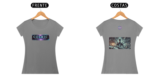Nome do produtoCamiseta feminina coleção Cosmic Creatures, Voidrix