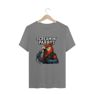 Nome do produtoCamiseta plus size Screamin Parrot