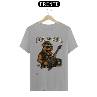 Nome do produtoCamiseta unissex Dog and roll