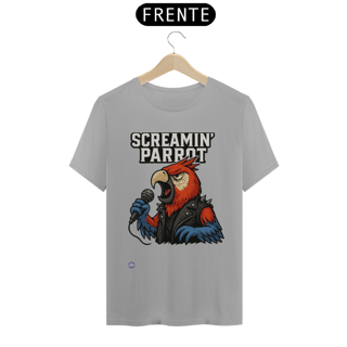 Nome do produtoCamiseta unissex Screamin Parrot