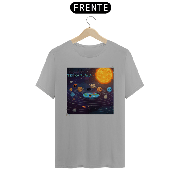 Camiseta unissex A tal da Terra plana