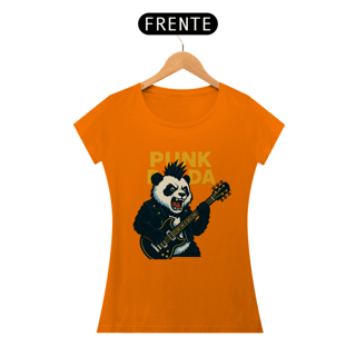 Nome do produtoCamiseta feminina Punk Panda