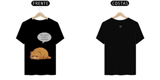 Nome do produtoCamiseta unissex meu chakra acabou