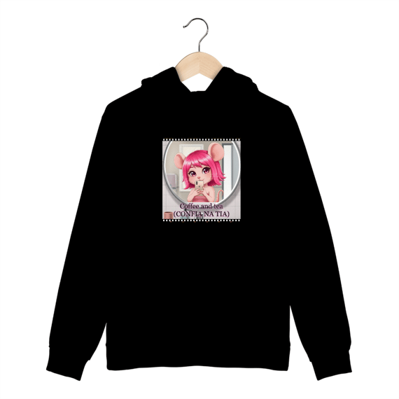 Moletom canguru Confia na tia