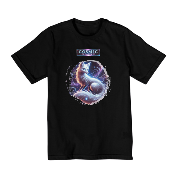 Camiseta infantil 10 a 14 coleção Cosmic Creatures, Aetherfox