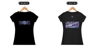 Nome do produtoCamiseta feminina coleção Cosmic Creatures, Cometuff