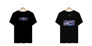 Nome do produtoCamiseta plus size coleção Cosmic Creatures, Cometuff