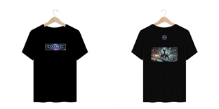 Nome do produtoCamiseta plus size coleção Cosmic Creatures, Voidrix