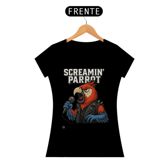 Camiseta feminina Screamin Parrot
