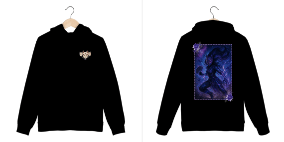 Moletom canguru Tsukihana