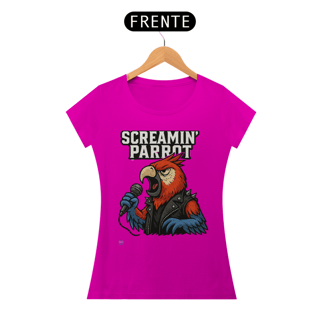 Nome do produtoCamiseta feminina Screamin Parrot