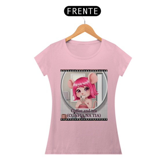 Camiseta feminina Confia na tia