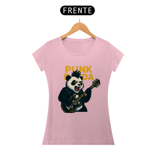 Nome do produtoCamiseta feminina Punk Panda