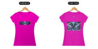 Nome do produtoCamiseta feminina coleção Cosmic Creatures, Astrophaunt