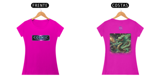 Nome do produtoCamiseta feminina coleção Cosmic Creatures, Aurion