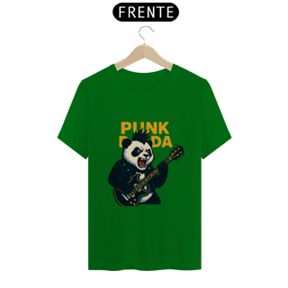 Nome do produtoCamiseta unissex Punk Panda