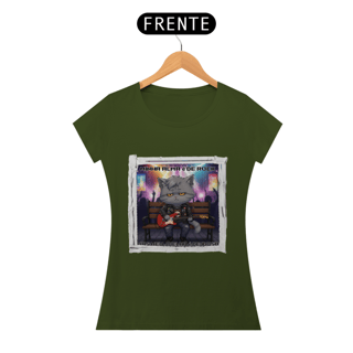Nome do produtoCamiseta feminina Alma de rock