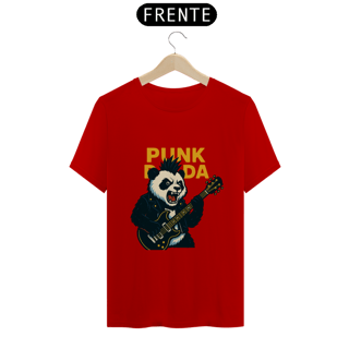 Nome do produtoCamiseta unissex Punk Panda